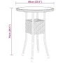 3-teiliges Gartensitzgruppe-Set aus synthetischem Rattan in Beige von vidaXL, Gartensets - Ref: Foro24-3058460, Preis: 188,68...