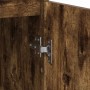 Aparador con cajón roble ahumado 71x35x65 cm madera ingeniería by , Sideboards - Ref: Foro24-861602, Price: 75,06 €, Discount: %