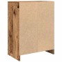 Aparador de madera contrachapada envejecida 57x34x76 cm by , Sideboards - Ref: Foro24-861623, Price: 72,13 €, Discount: %