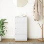 Aparador blanco 37,5x35x76 cm madera de ingeniería de , Aparadores - Ref: Foro24-861751, Precio: 91,81 €