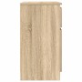 Aparador con cajón roble Sonoma 71x35x65 cm madera ingeniería von , Sideboards - Ref: Foro24-861600, Preis: 75,50 €, Rabatt: %
