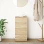 Aparador roble Sonoma 37,5x35x76 cm madera de ingeniería von , Sideboards - Ref: Foro24-861753, Preis: 83,41 €, Rabatt: %