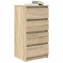 Aparador roble Sonoma 37,5x35x76 cm madera de ingeniería von , Sideboards - Ref: Foro24-861753, Preis: 83,41 €, Rabatt: %