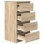 Aparador roble Sonoma 37,5x35x76 cm madera de ingeniería von , Sideboards - Ref: Foro24-861753, Preis: 83,41 €, Rabatt: %