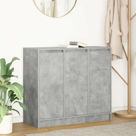 Aparador de madera de ingeniería gris hormigón 85x34x76 cm von , Sideboards - Ref: Foro24-861628, Preis: 92,01 €, Rabatt: %