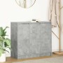 Aparador de madera de ingeniería gris hormigón 85x34x76 cm von , Sideboards - Ref: Foro24-861628, Preis: 92,01 €, Rabatt: %