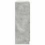 Aparador de madera de ingeniería gris hormigón 100x35x99 cm by , Sideboards - Ref: Foro24-3328492, Price: 164,67 €, Discount: %