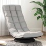 Sillón giratorio de suelo de tela gris nube 70x51x79 cm von , Bodenstühle - Ref: Foro24-4019731, Preis: 119,90 €, Rabatt: %