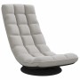 Sillón giratorio de suelo de tela gris nube 70x51x79 cm von , Bodenstühle - Ref: Foro24-4019731, Preis: 119,90 €, Rabatt: %