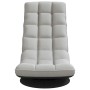 Sillón giratorio de suelo de tela gris nube 70x51x79 cm von , Bodenstühle - Ref: Foro24-4019731, Preis: 119,90 €, Rabatt: %
