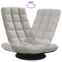 Sillón giratorio de suelo de tela gris nube 70x51x79 cm von , Bodenstühle - Ref: Foro24-4019731, Preis: 119,90 €, Rabatt: %