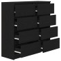 Aparador de madera de roble negro 100x35x99 cm by , Sideboards - Ref: Foro24-3328490, Price: 162,88 €, Discount: %