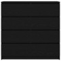 Aparador de madera de roble negro 100x35x99 cm by , Sideboards - Ref: Foro24-3328490, Price: 162,88 €, Discount: %