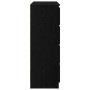 Aparador de madera de roble negro 100x35x99 cm by , Sideboards - Ref: Foro24-3328490, Price: 162,88 €, Discount: %