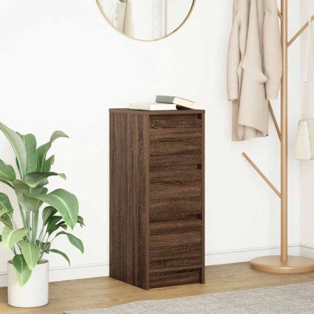 Aparador roble marrón 29,5x34x76 cm madera de ingeniería von , Sideboards - Ref: Foro24-861640, Preis: 63,78 €, Rabatt: %