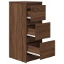 Aparador roble marrón 29,5x34x76 cm madera de ingeniería von , Sideboards - Ref: Foro24-861640, Preis: 63,78 €, Rabatt: %