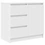 Aparador con cajón blanco 71x35x65 cm madera de ingeniería von , Sideboards - Ref: Foro24-861571, Preis: 86,95 €, Rabatt: %