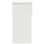 Mesa consola con cajones blanca 85,5x38,5x74,5 cm de , Mesas auxiliares - Ref: Foro24-861391, Precio: 66,40 €, Descuento: %