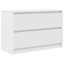 Mueble de TV de madera de ingeniería blanco 80x35x54 cm by , TV Furniture - Ref: Foro24-861787, Price: 85,62 €, Discount: %