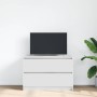 Mueble de TV de madera de ingeniería blanco 80x35x54 cm by , TV Furniture - Ref: Foro24-861787, Price: 85,62 €, Discount: %