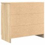 Aparador con cajón roble Sonoma 71x35x65 cm madera ingeniería by , Sideboards - Ref: Foro24-861573, Price: 83,15 €, Discount: %