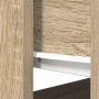 Mesa consola con cajones roble Sonoma 85,5x38,5x74,5 cm de , Mesas auxiliares - Ref: Foro24-861393, Precio: 64,75 €, Descuent...