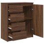 Aparador con cajones roble marrón 71x35x84 cm madera ingeniería von , Sideboards - Ref: Foro24-861586, Preis: 110,42 €, Rabat...