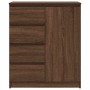 Aparador con cajones roble marrón 71x35x84 cm madera ingeniería von , Sideboards - Ref: Foro24-861586, Preis: 110,42 €, Rabat...