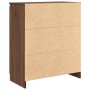 Aparador con cajones roble marrón 71x35x84 cm madera ingeniería von , Sideboards - Ref: Foro24-861586, Preis: 110,42 €, Rabat...