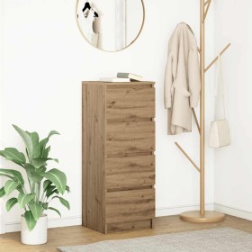 Aparador Artisan Roble 37,5x35x99 cm Madera de ingeniería von , Sideboards - Ref: Foro24-861705, Preis: 81,29 €, Rabatt: %