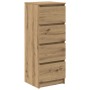 Aparador Artisan Roble 37,5x35x99 cm Madera de ingeniería by , Sideboards - Ref: Foro24-861705, Price: 81,29 €, Discount: %