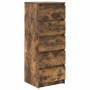 Aparador con cajones roble ahumado 37,5x35x99 cm de , Aparadores - Ref: Foro24-861764, Precio: 94,84 €, Descuento: %