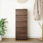 Aparador con cajones roble marrón 37,5x35x99 cm by , Sideboards - Ref: Foro24-861766, Price: 95,58 €, Discount: %