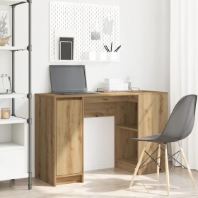 Escritorio roble artisan 120x42x76 cm madera de ingeniería by , Desks - Ref: Foro24-861822, Price: 89,29 €, Discount: %
