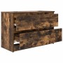 Mueble de TV de roble ahumado 80x35x54 cm Madera de ingeniería von , TV-Möbel - Ref: Foro24-861791, Preis: 70,70 €, Rabatt: %
