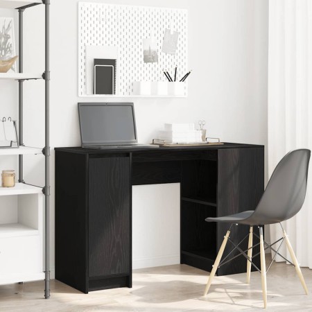 Escritorio roble negro 120x42x76 cm madera de ingeniería de , Escritorios - Ref: Foro24-861815, Precio: 97,25 €, Descuento: %