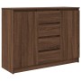 Aparador con cajones roble marrón 100,5x35x76 cm von , Sideboards - Ref: Foro24-3328450, Preis: 146,39 €, Rabatt: %