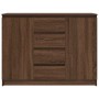 Aparador con cajones roble marrón 100,5x35x76 cm von , Sideboards - Ref: Foro24-3328450, Preis: 146,39 €, Rabatt: %