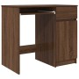 Escritorio roble marrón 86x49x76 cm madera de ingeniería by , Desks - Ref: Foro24-861829, Price: 99,57 €, Discount: %