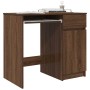 Escritorio roble marrón 86x49x76 cm madera de ingeniería by , Desks - Ref: Foro24-861829, Price: 99,57 €, Discount: %