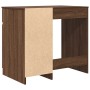 Escritorio roble marrón 86x49x76 cm madera de ingeniería de , Escritorios - Ref: Foro24-861829, Precio: 103,36 €