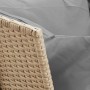 Sofá de jardín con cojines ratán sintético beige von , Outdoor-Sofas - Ref: Foro24-4104126, Preis: 275,35 €, Rabatt: %