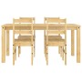 Juego de comedor Panama 5 pzas madera maciza de pino von , Möbelsets für Küchen und Esszimmer - Ref: Foro24-3345179, Preis: 3...