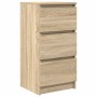 Aparador roble Sonoma 37,5x35x76 cm madera de ingeniería de , Aparadores - Ref: Foro24-861726, Precio: 73,22 €, Descuento: %