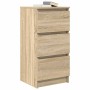 Aparador roble Sonoma 37,5x35x76 cm madera de ingeniería de , Aparadores - Ref: Foro24-861726, Precio: 73,22 €, Descuento: %