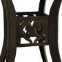 Mesa de jardín bronce aluminio fundido 78x78x72 cm de vidaXL, Mesas de jardín - Ref: Foro24-315582, Precio: 165,48 €, Descuen...