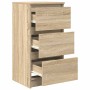 Aparador roble Sonoma 37,5x35x76 cm madera de ingeniería de , Aparadores - Ref: Foro24-861726, Precio: 73,22 €, Descuento: %