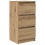 Aparador Artisan Roble 37,5x35x76 cm Madera de ingeniería by , Sideboards - Ref: Foro24-861732, Price: 70,58 €, Discount: %