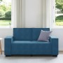 Sofá de 2 plazas terciopelo azul 120 cm by , Sofas - Ref: Foro24-4105019, Price: 227,54 €, Discount: %