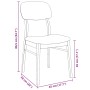 Sillas de comedor con cojines 2 uds madera maciza marrón caucho von , Essstühle - Ref: Foro24-4102524, Preis: 163,11 €, Rabat...